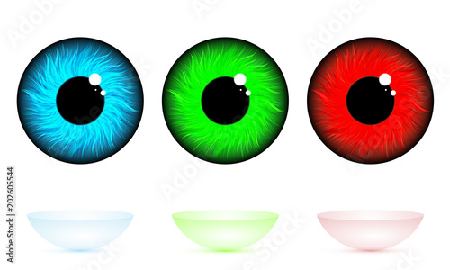colored contact lenses