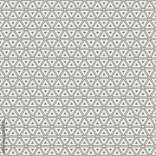 Seamless pattern with triangles.