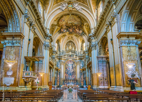 Basilica of the Santi XII Apostoli, in Rome, Italy.