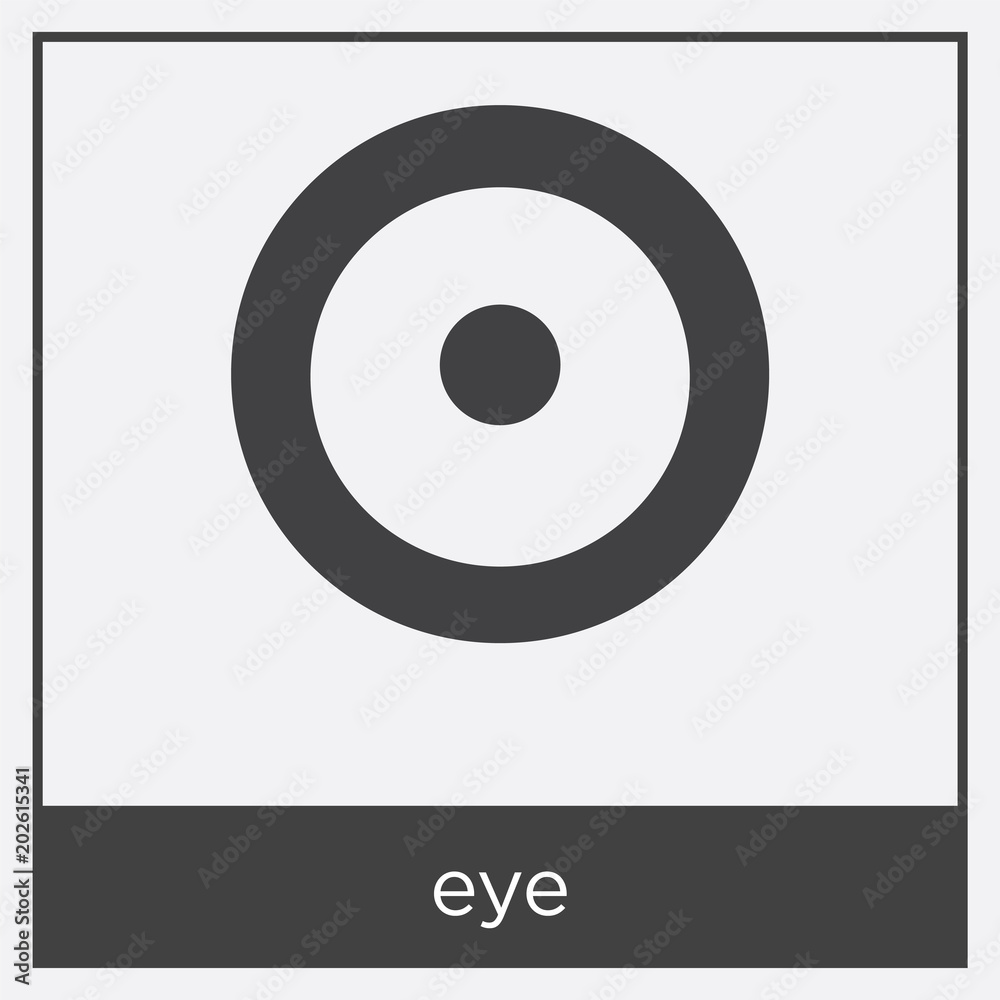 eye icon isolated on white background eye icon isolated on white background