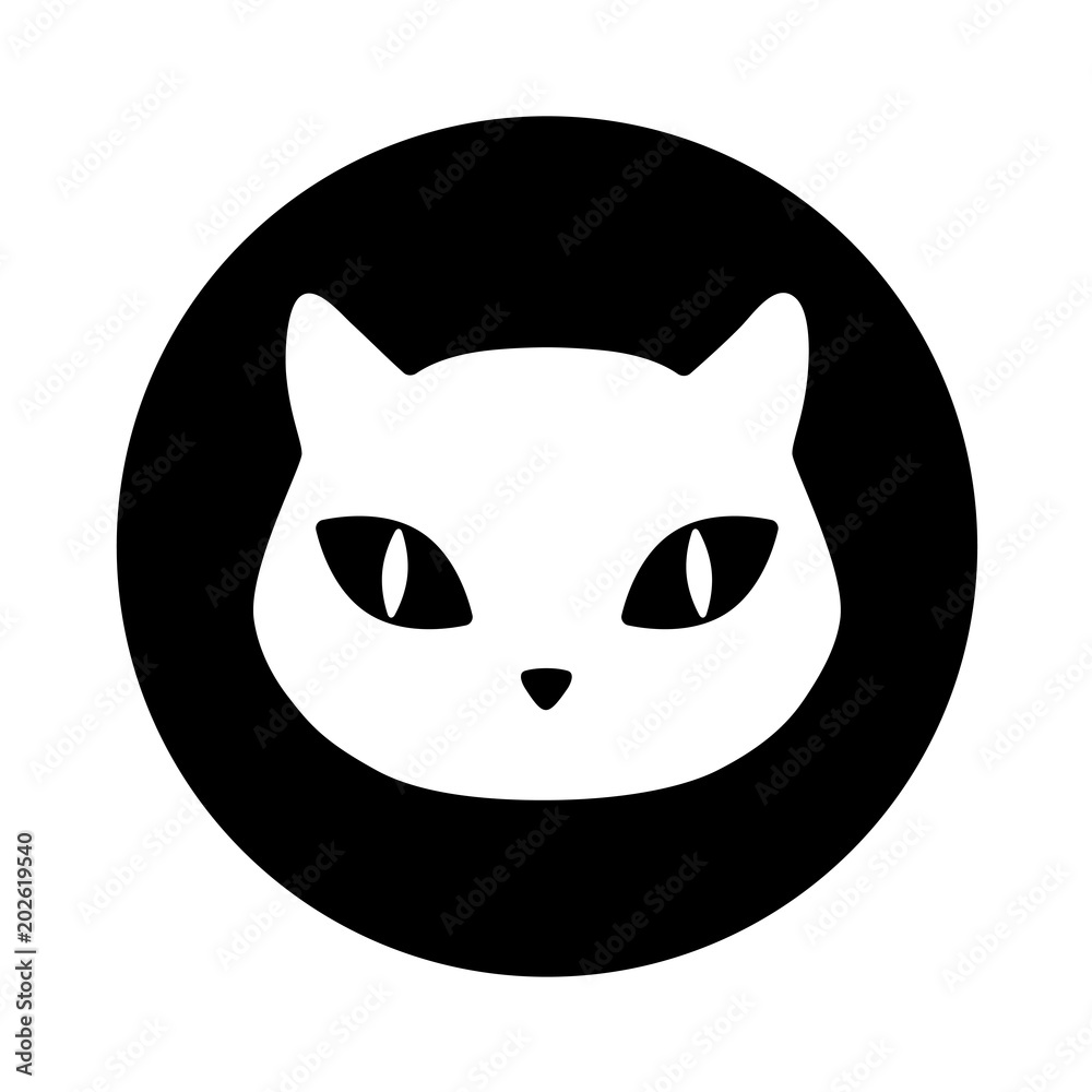 Cat head icon Cat head icon