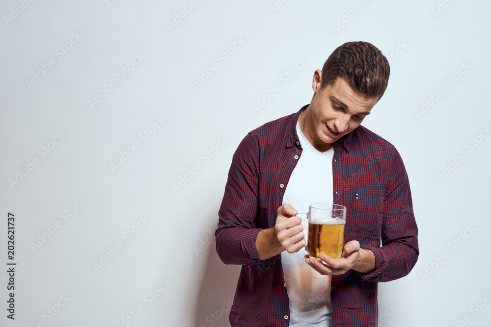 alcohol man with beer alcohol man with beer