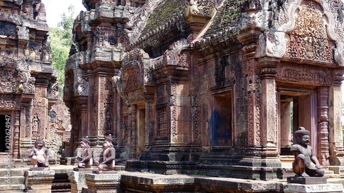 Angkor Tempel, Banteay Srey in Kambodscha