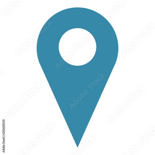 pin pointer location icon vector illustration design