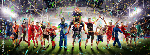 players of different sports...