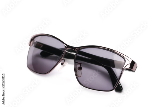 Sunglasses isolated on white background, clipping path