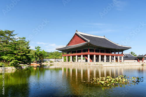 Gyeonghoeru Pavilion and Gyeongbokgung Palace, South Korea
