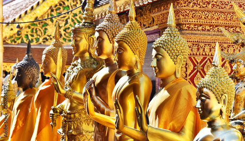 Wat Phra That Doi Suthep temple in Chiang Mai Province, Thailand photo