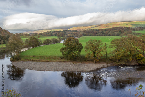 view of river and hills in the Lake District