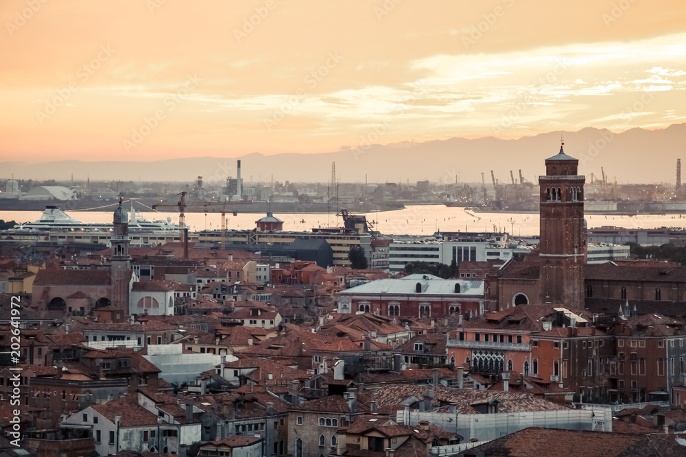 Venice city, Venezia architecture, and canals in Italy, cityscape, historic europe, landmark