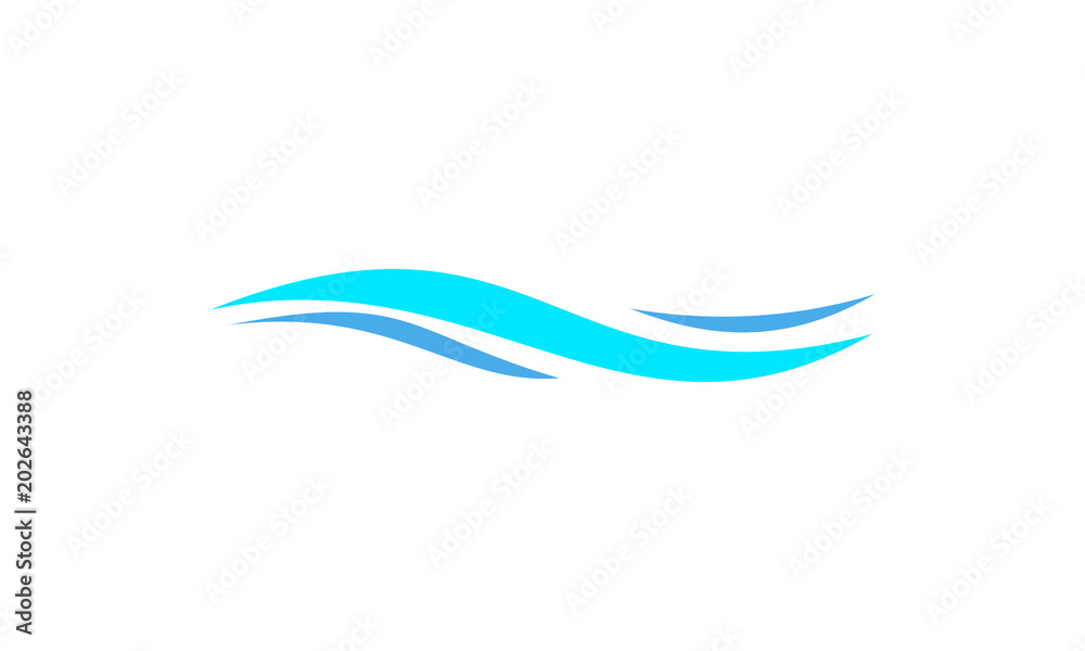 water simple vector logo water simple vector logo