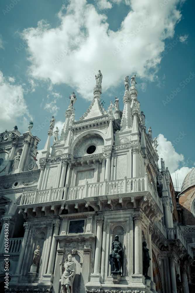 Architecture and historical buildings in Venice, Venezia, Italy, cityscape, historic europe, landmark