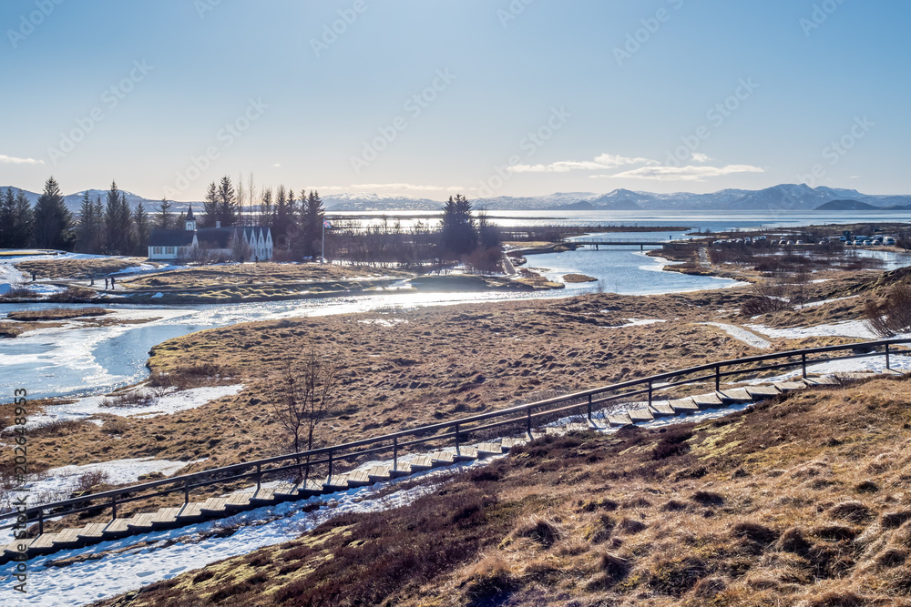 Thingvellir, national park in Iceland