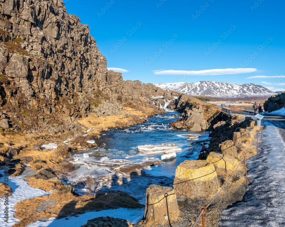 Thingvellir, national park in Iceland Thingvellir, national park in Iceland