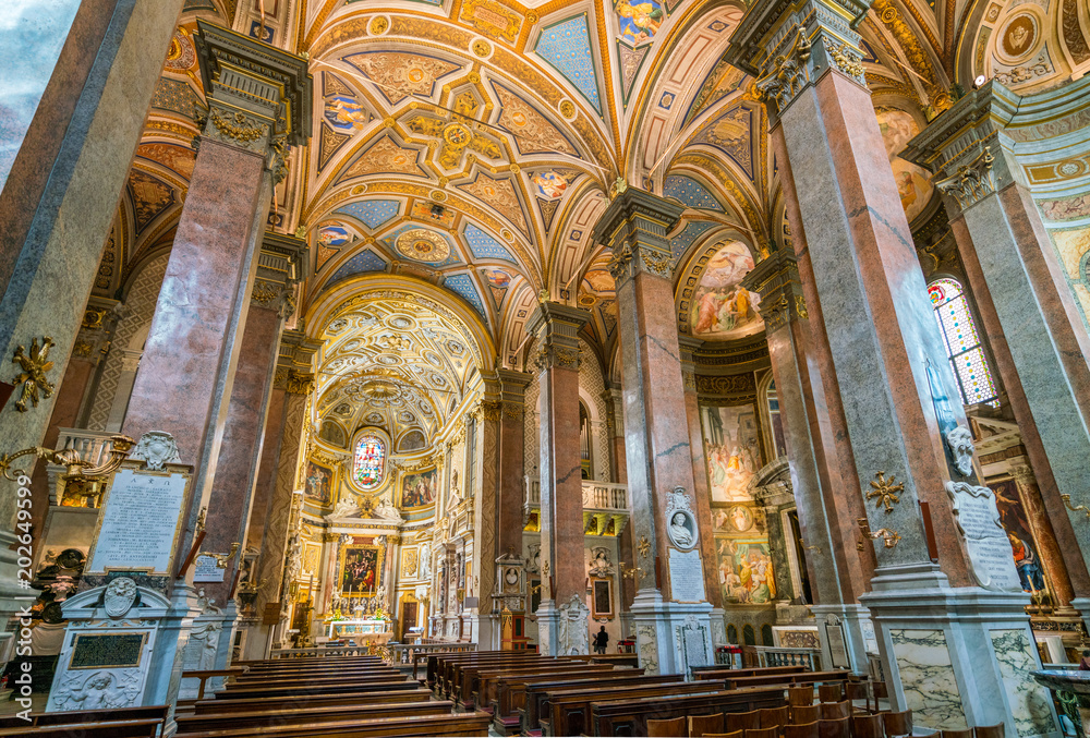 Church of Santa Maria dell'Anima, in Rome, Italy.