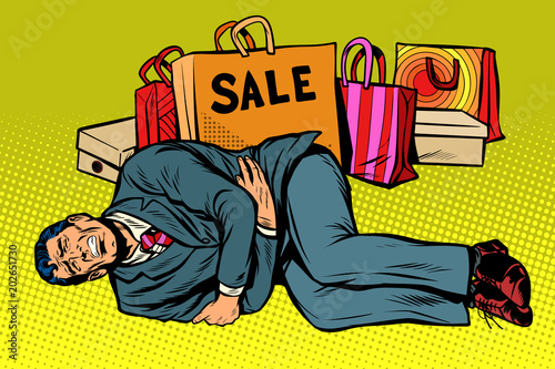 man is bad after the sale