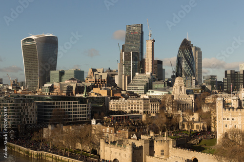 City on London skyscape 