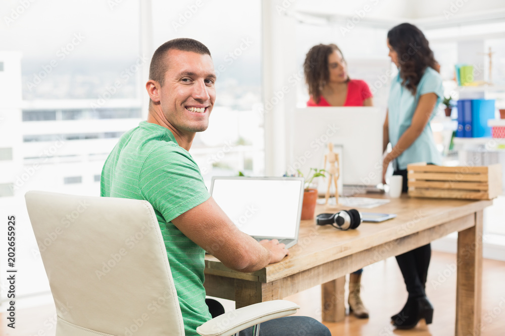 Casual business team having meeting Casual business team having meeting