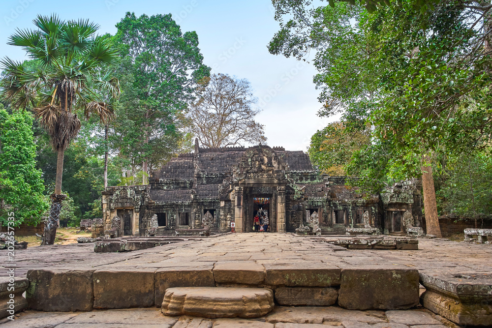 Fototapeta premium Banteay Kdei temple in Angkor, Siem Reap, Cambodia.