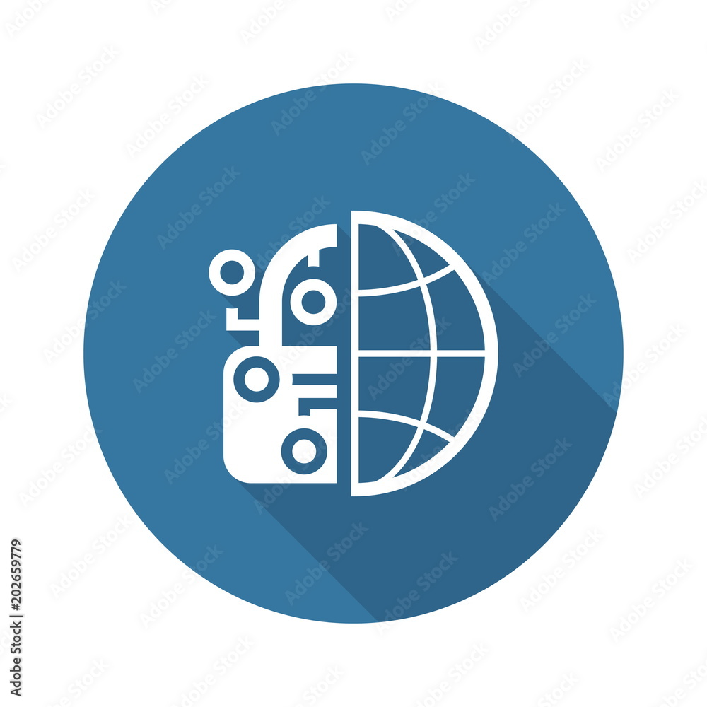 Crypto Protection Network Icon. Crypto Protection Network Icon.