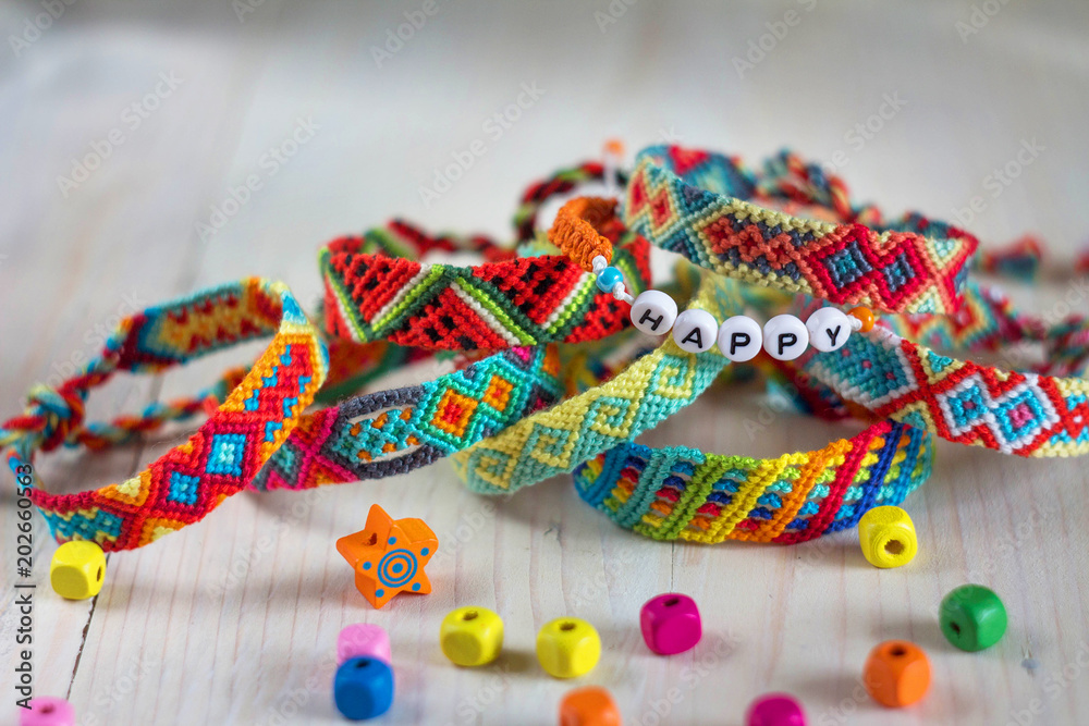 Friendship bands handmade best sale
