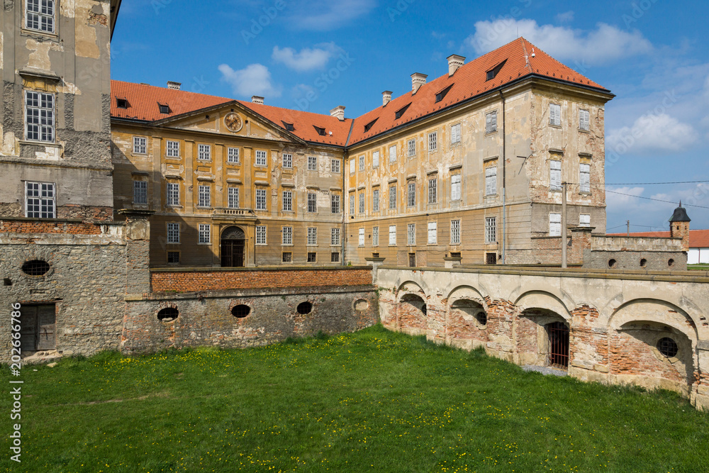 Baroque castle in Holic, Slovakia Baroque castle in Holic, Slovakia