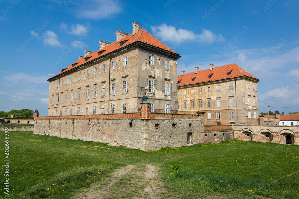 Baroque castle in Holic, Slovakia