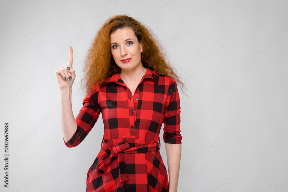 Attractive woman in fashionable clothes Attractive woman in fashionable clothes
