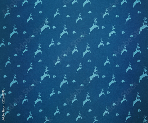 Digitally generated Reindeer pattern wallpaper  © vectorfusionart
