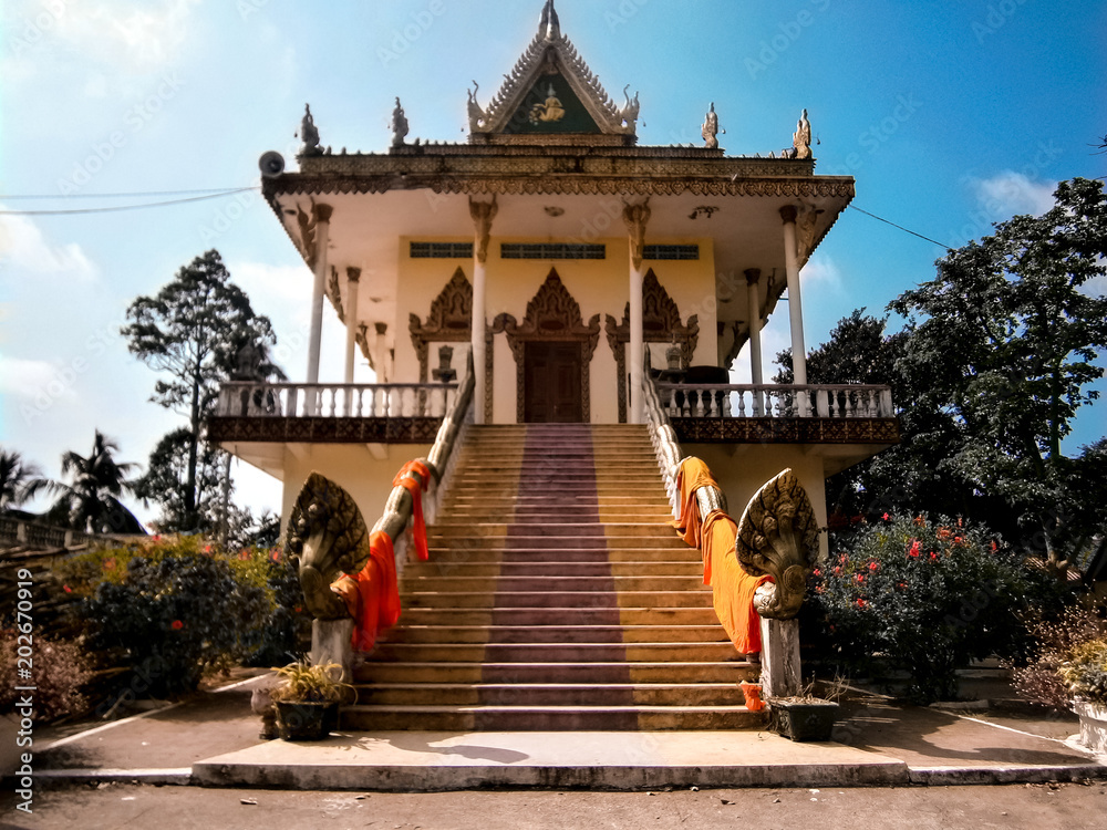 Fototapeta premium Buddhist temple in Vietnam