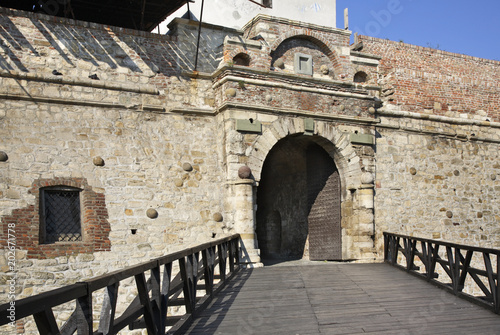 Clock gate in Kalemegdan fortress. Belgrade. Serbia