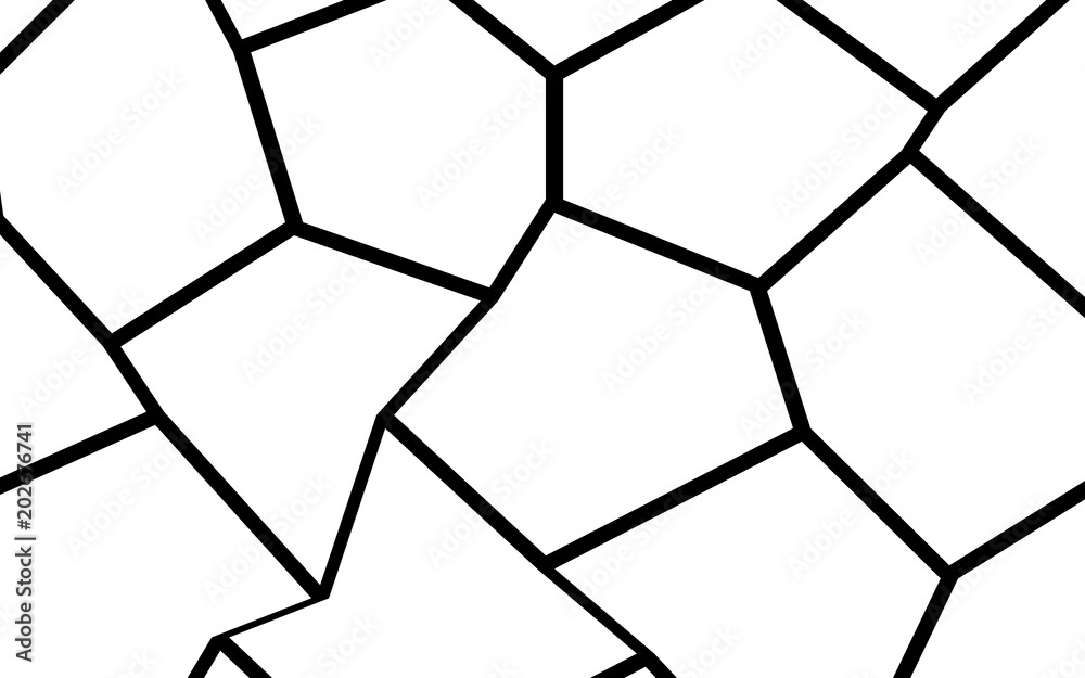 Black and White Irregular Mosaic Template Black and White Irregular Mosaic Template