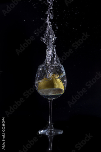 lemon glass, drink, cocktail, 