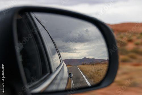 Rear view mirror © A. Emson