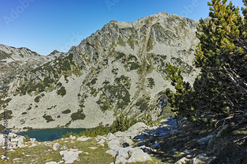 Amazing panorama from Mozgovitsa pass, Pirin Mountain, Bulgaria