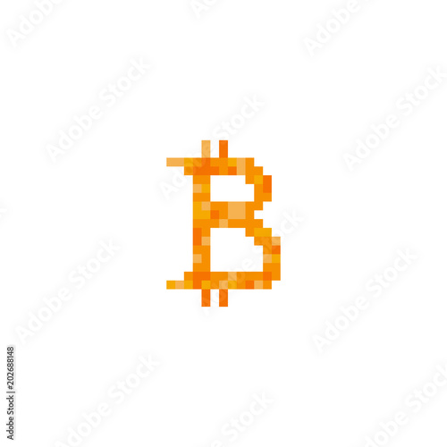 Pixel bitcoin for games and websites