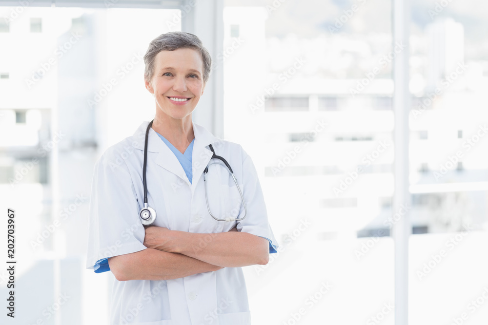 Smiling female doctor Smiling female doctor