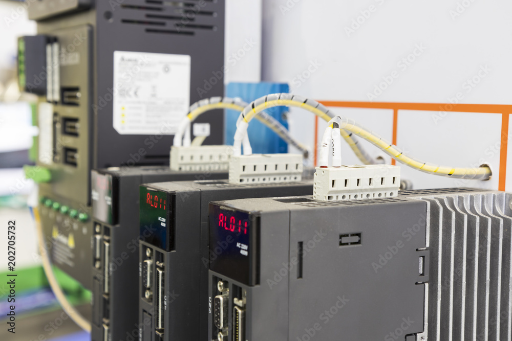the PLC Controller for industrial machine the PLC Controller for industrial machine