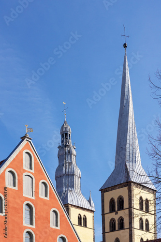 Ballhaus und Kirche St. Nikolai in Lemgo, Nordrhein-Westfalen
