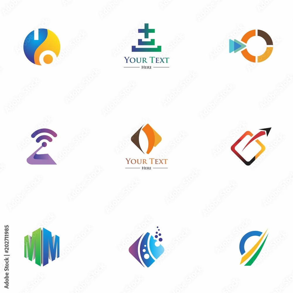 logo set design for education, application, company, and idea
logo set design for education, application, company, and idea