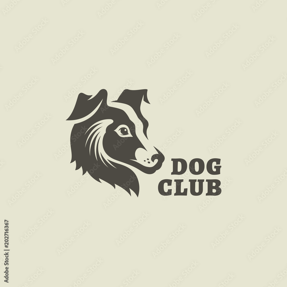 Dog club logo Dog club logo