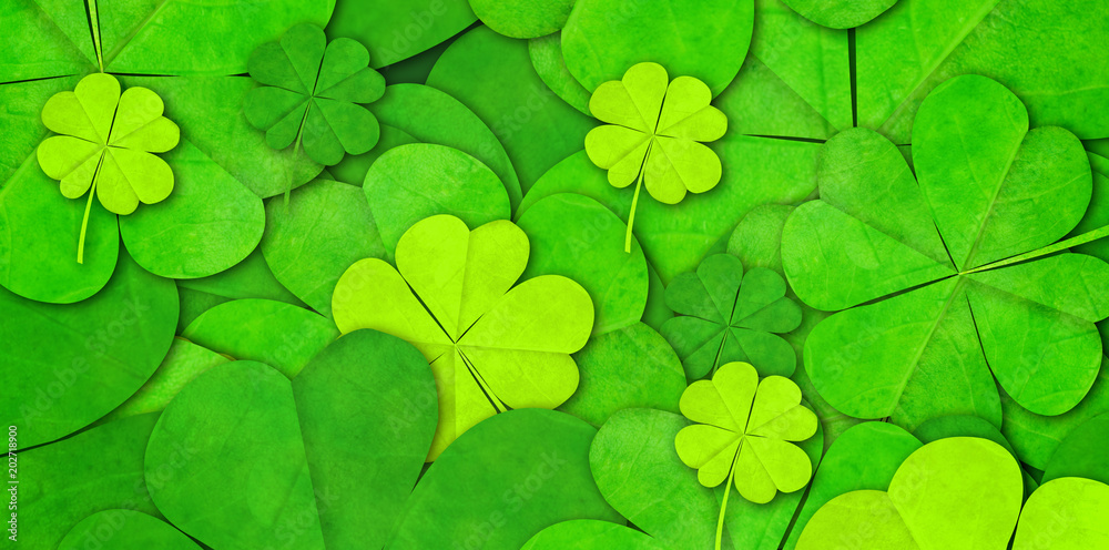 Shamrock pattern Shamrock pattern