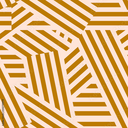 Abstract geometrical seamless pattern. Stripped background. Vector illustration.