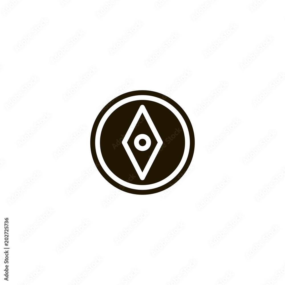 compass icon. sign design compass icon. sign design