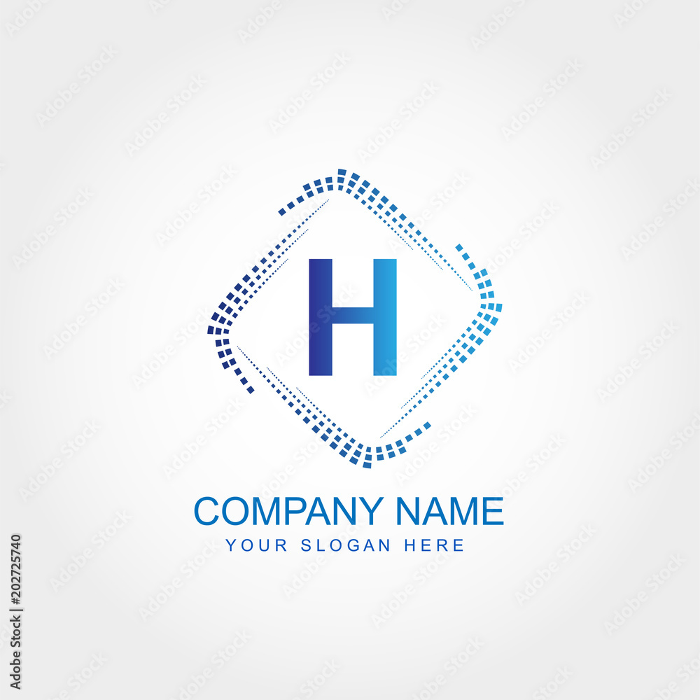 Letter H Logo Design Letter H Logo Design