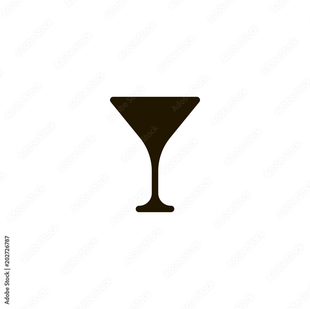 cocktail glass icon. sign design cocktail glass icon. sign design