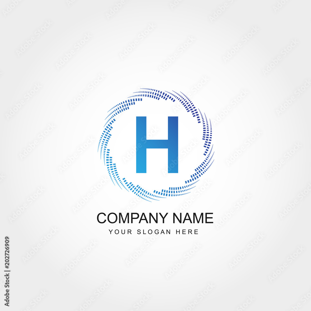Letter H Logo Design Letter H Logo Design