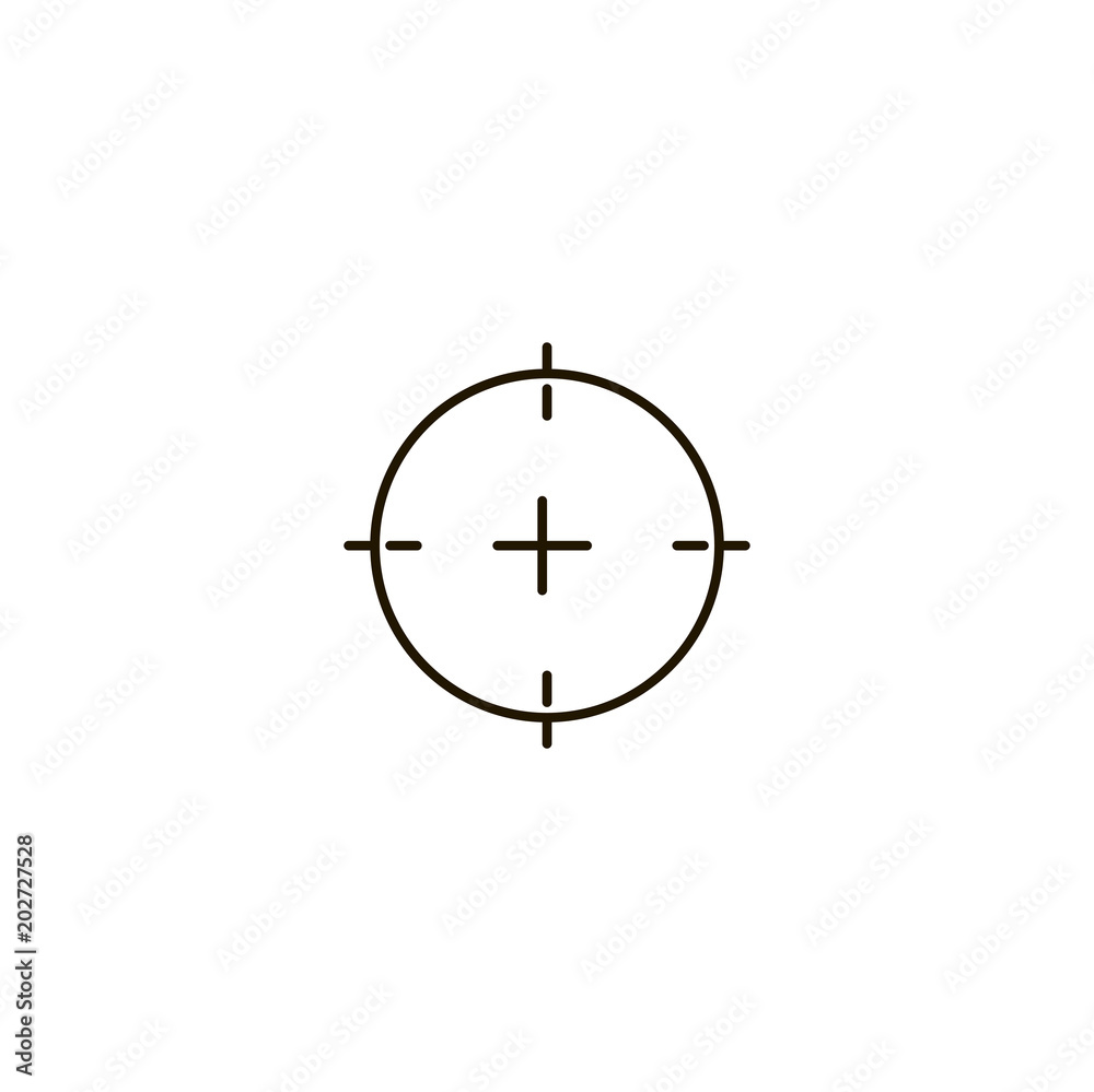 target icon. sign design target icon. sign design