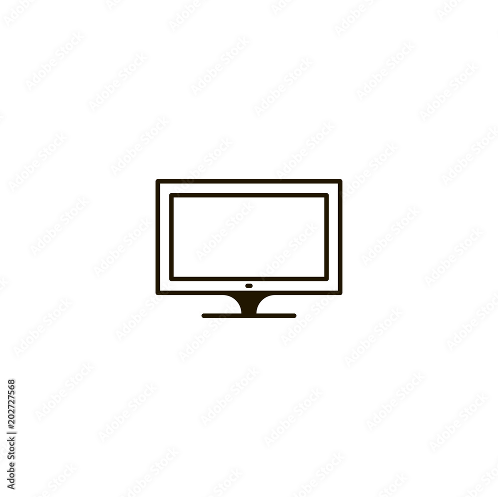 monitor icon. sign design monitor icon. sign design