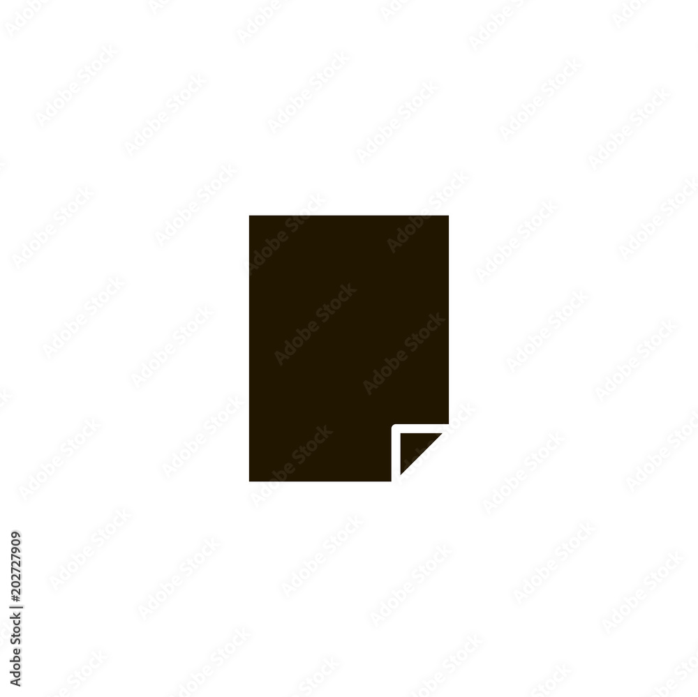 document icon. sign design document icon. sign design